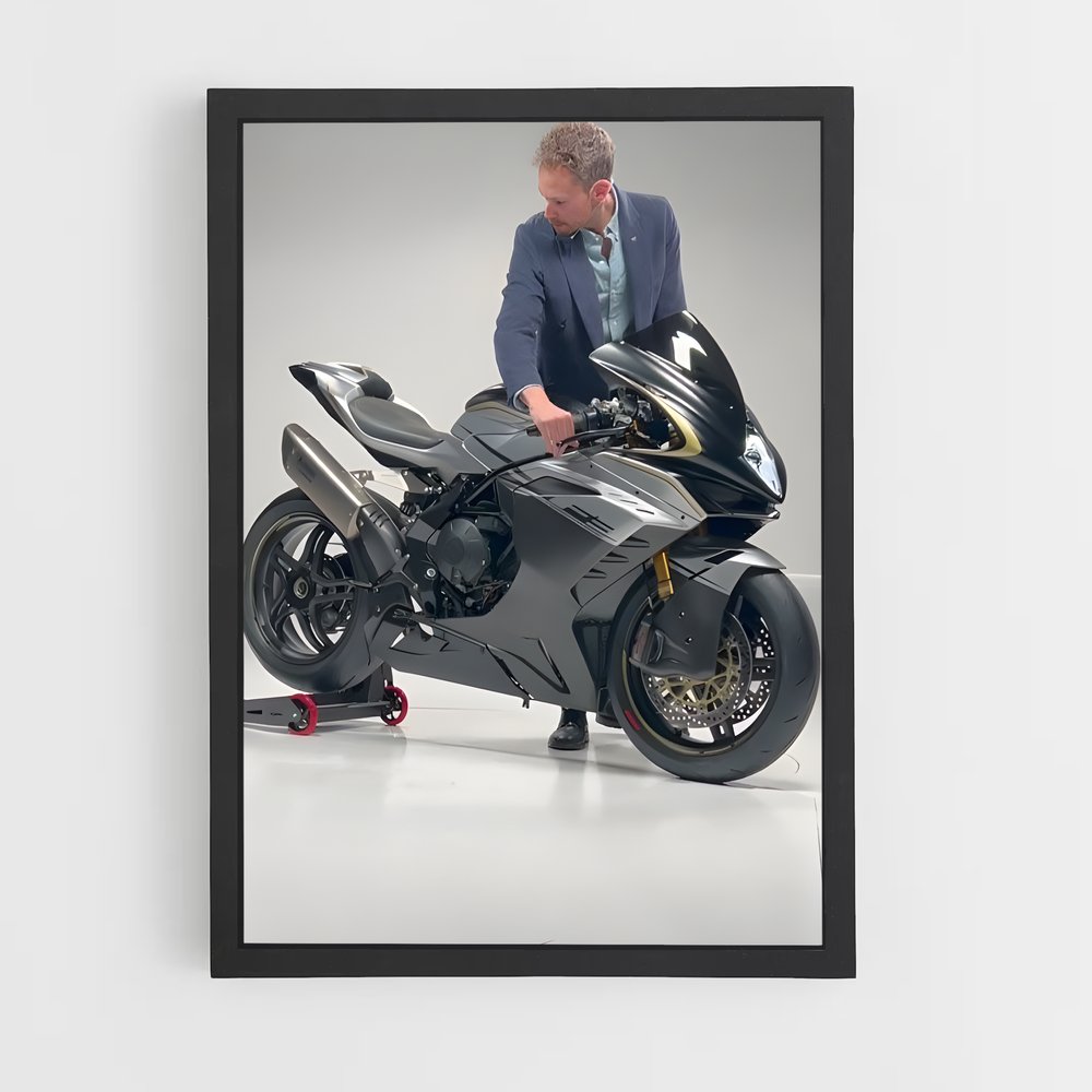 Poster Gentleman Rider – affiche MV Agusta (vue 2)